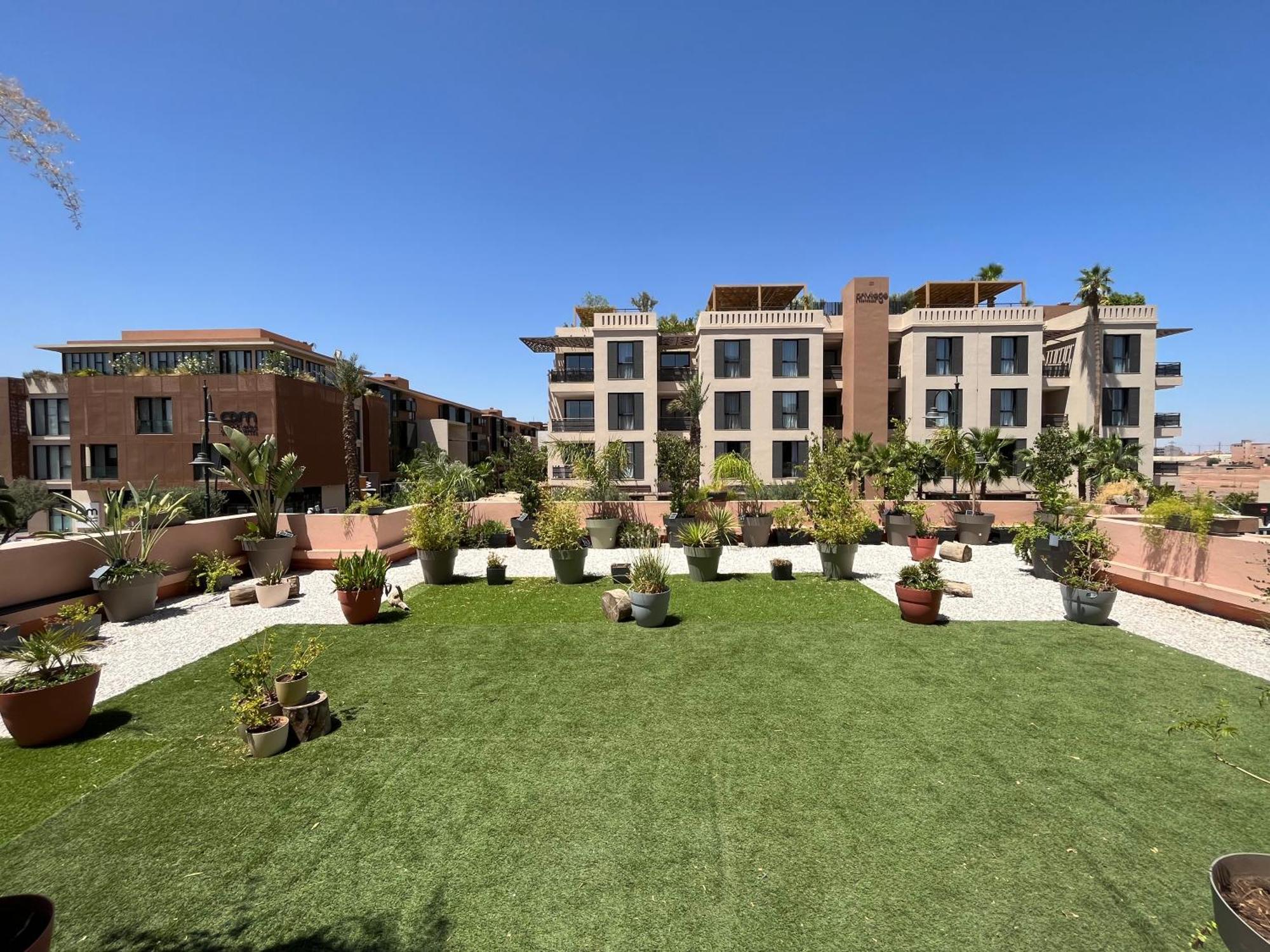 Marrakech M Avenue Terrasse Jardin Apartment Marrakesh Exterior photo